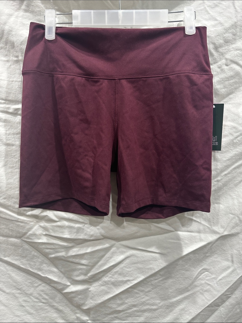 wild fable Burgundy High-Rise Bike Shorts NWT